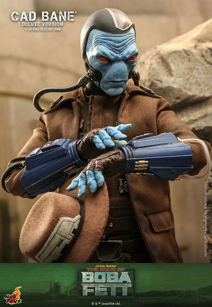 Maybang's Collectibles Hot Toys Star Wars The Book Of Boba Fett - Television Masterpiece Series Cad Bane (Deluxe Version) 1/6 Scale 12" Collectible Figure 12 Maybang's Collectibles Hot Toys Star Wars The Book Of Boba Fett - Television Masterpiece Series Cad Bane (Deluxe Version) 1/6 Scale 12" Collectible Figure
