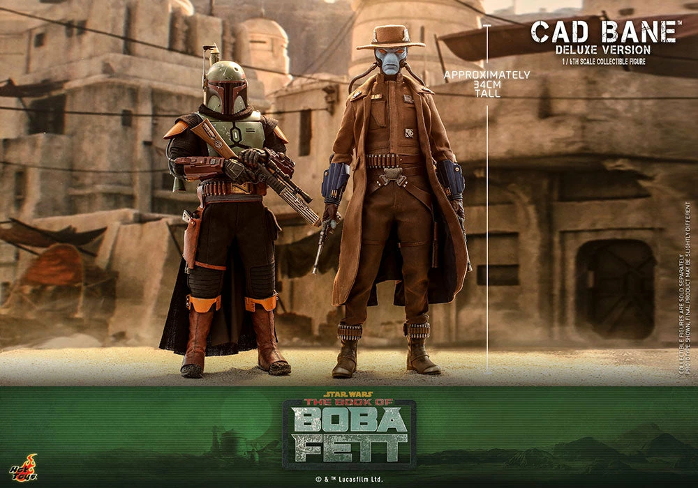 Maybang's Collectibles Hot Toys Star Wars The Book Of Boba Fett - Television Masterpiece Series Cad Bane (Deluxe Version) 1/6 Scale 12" Collectible Figure 13 Maybang's Collectibles Hot Toys Star Wars The Book Of Boba Fett - Television Masterpiece Series Cad Bane (Deluxe Version) 1/6 Scale 12" Collectible Figure