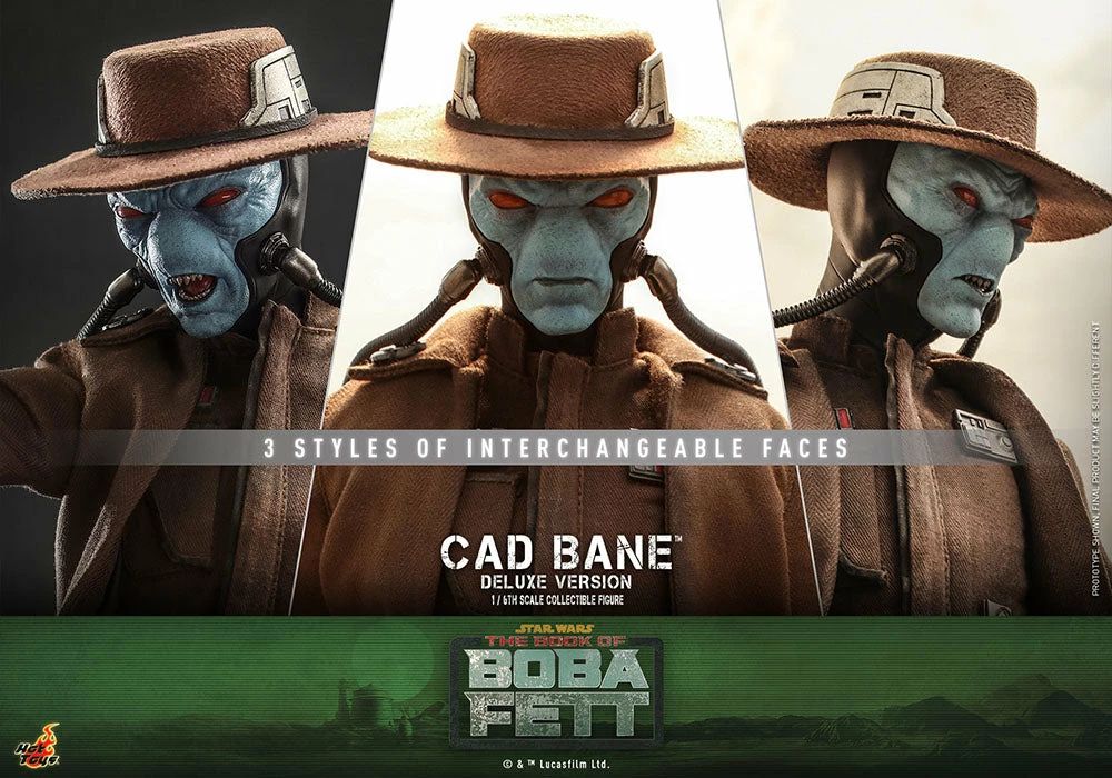 Maybang's Collectibles Hot Toys Star Wars The Book Of Boba Fett - Television Masterpiece Series Cad Bane (Deluxe Version) 1/6 Scale 12" Collectible Figure 15 Maybang's Collectibles Hot Toys Star Wars The Book Of Boba Fett - Television Masterpiece Series Cad Bane (Deluxe Version) 1/6 Scale 12" Collectible Figure