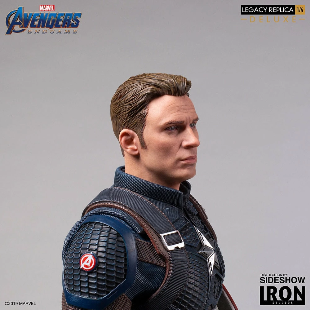 Maybang's Collectibles Iron Studios Marvel Avengers: Endgame Captain America (Deluxe) 1/4 Scale Legacy Replica Statue 7 Maybang's Collectibles Iron Studios Marvel Avengers: Endgame Captain America (Deluxe) 1/4 Scale Legacy Replica Statue