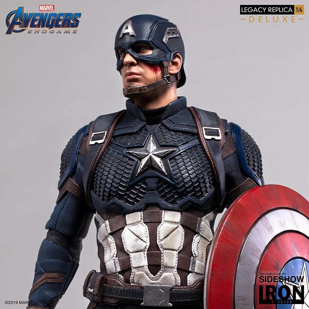 Maybang's Collectibles Iron Studios Marvel Avengers: Endgame Captain America (Deluxe) 1/4 Scale Legacy Replica Statue 17 Maybang's Collectibles Iron Studios Marvel Avengers: Endgame Captain America (Deluxe) 1/4 Scale Legacy Replica Statue