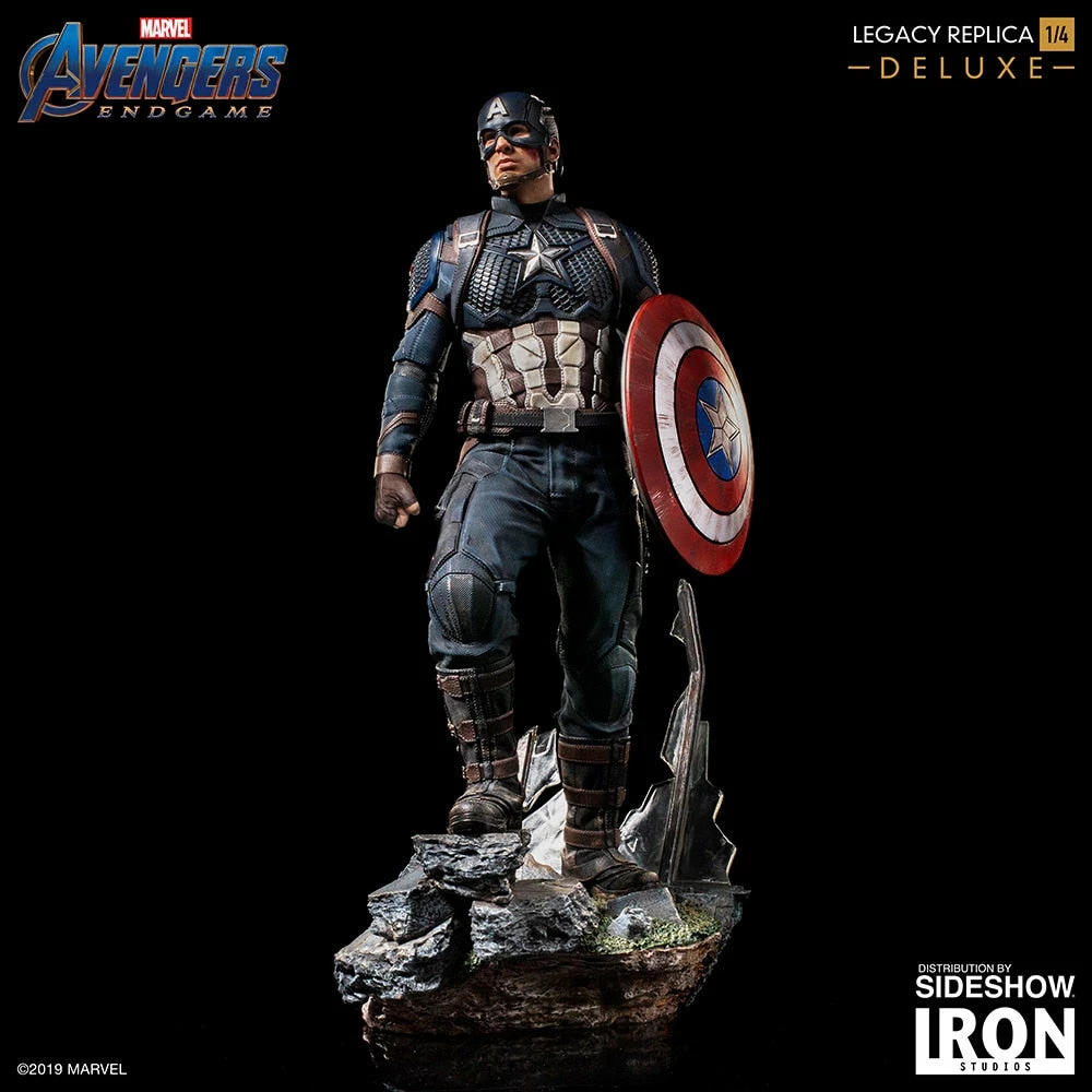 Maybang's Collectibles Iron Studios Marvel Avengers: Endgame Captain America (Deluxe) 1/4 Scale Legacy Replica Statue 18 Maybang's Collectibles Iron Studios Marvel Avengers: Endgame Captain America (Deluxe) 1/4 Scale Legacy Replica Statue