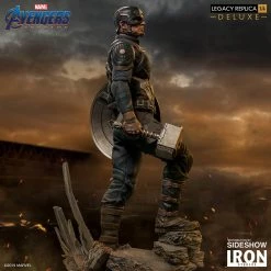 Maybang's Collectibles Iron Studios Marvel Avengers: Endgame Captain America (Deluxe) 1/4 Scale Legacy Replica Statue 50 Maybang's Collectibles Iron Studios Marvel Avengers: Endgame Captain America (Deluxe) 1/4 Scale Legacy Replica Statue