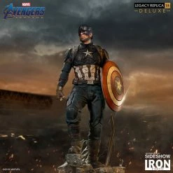 Maybang's Collectibles Iron Studios Marvel Avengers: Endgame Captain America (Deluxe) 1/4 Scale Legacy Replica Statue 52 Maybang's Collectibles Iron Studios Marvel Avengers: Endgame Captain America (Deluxe) 1/4 Scale Legacy Replica Statue