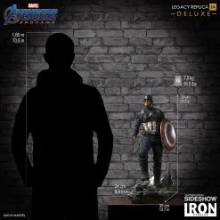 Maybang's Collectibles Iron Studios Marvel Avengers: Endgame Captain America (Deluxe) 1/4 Scale Legacy Replica Statue 53 Maybang's Collectibles Iron Studios Marvel Avengers: Endgame Captain America (Deluxe) 1/4 Scale Legacy Replica Statue