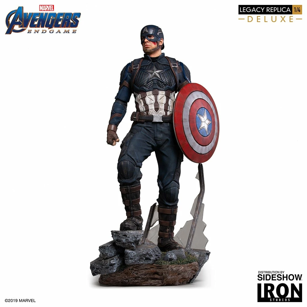 Maybang's Collectibles Iron Studios Marvel Avengers: Endgame Captain America (Deluxe) 1/4 Scale Legacy Replica Statue 27 Maybang's Collectibles Iron Studios Marvel Avengers: Endgame Captain America (Deluxe) 1/4 Scale Legacy Replica Statue