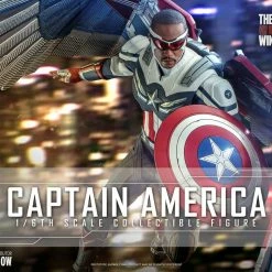 Maybang's Collectibles Hot Toys Marvel The Falcon And The Winter Soldier Television Masterpiece Series Captain America (Sam Wilson) 1/6 Scale Collectible Figure