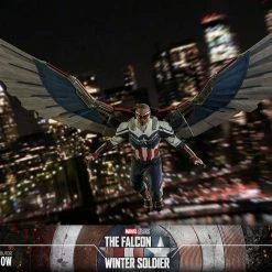 Maybang's Collectibles Hot Toys Marvel The Falcon And The Winter Soldier Television Masterpiece Series Captain America (Sam Wilson) 1/6 Scale Collectible Figure