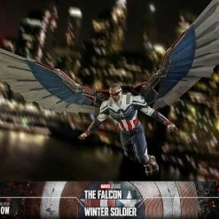 Maybang's Collectibles Hot Toys Marvel The Falcon And The Winter Soldier Television Masterpiece Series Captain America (Sam Wilson) 1/6 Scale Collectible Figure