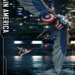 Maybang's Collectibles Hot Toys Marvel The Falcon And The Winter Soldier Television Masterpiece Series Captain America (Sam Wilson) 1/6 Scale Collectible Figure