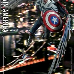 Maybang's Collectibles Hot Toys Marvel The Falcon And The Winter Soldier Television Masterpiece Series Captain America (Sam Wilson) 1/6 Scale Collectible Figure