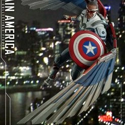 Maybang's Collectibles Hot Toys Marvel The Falcon And The Winter Soldier Television Masterpiece Series Captain America (Sam Wilson) 1/6 Scale Collectible Figure