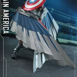 Maybang's Collectibles Hot Toys Marvel The Falcon And The Winter Soldier Television Masterpiece Series Captain America (Sam Wilson) 1/6 Scale Collectible Figure