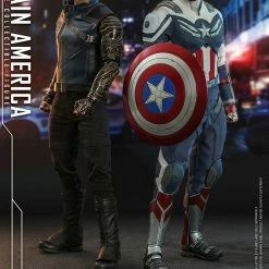 Maybang's Collectibles Hot Toys Marvel The Falcon And The Winter Soldier Television Masterpiece Series Captain America (Sam Wilson) 1/6 Scale Collectible Figure