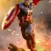 Maybang's Collectibles Sideshow Collectibles Sideshow Marvel Comics Captain America Premium Format Figure Statue