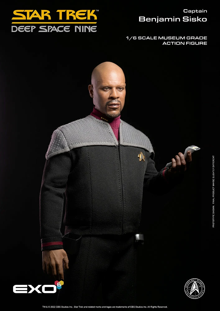 Maybang's Collectibles EXO-6 Star Trek: Deep Space Nine Captain Benjamin Sisko (Standard Version) 1/6 Scale 12" Collectible Figure 4 Maybang's Collectibles EXO-6 Star Trek: Deep Space Nine Captain Benjamin Sisko (Standard Version) 1/6 Scale 12" Collectible Figure