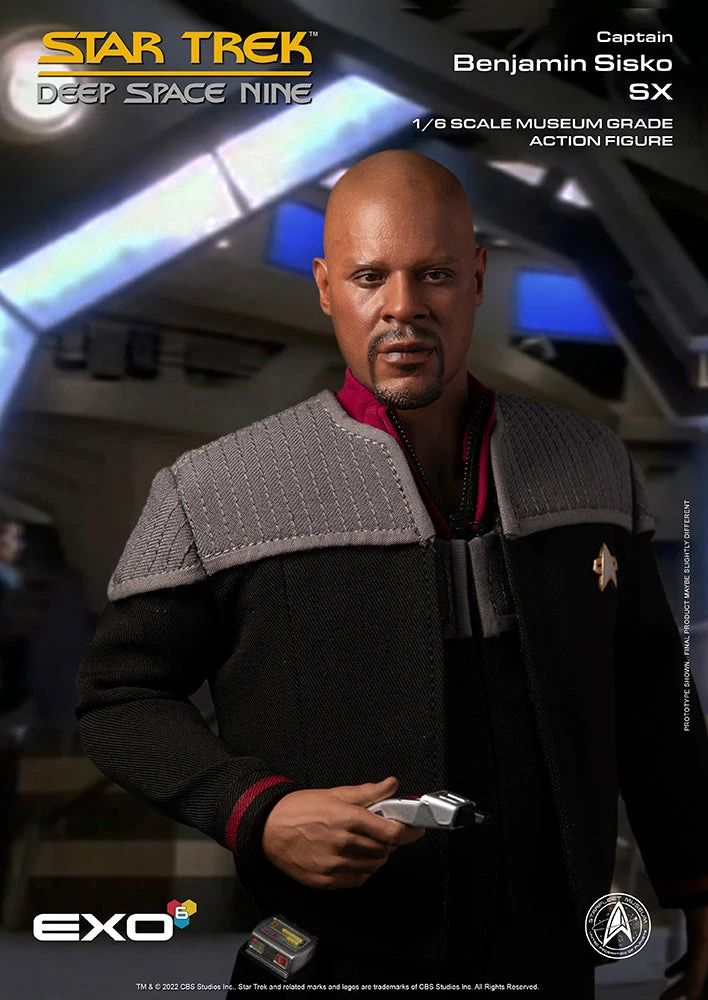 Maybang's Collectibles EXO-6 Star Trek: Deep Space Nine Captain Benjamin Sisko (Standard Version) 1/6 Scale 12" Collectible Figure 1 Maybang's Collectibles EXO-6 Star Trek: Deep Space Nine Captain Benjamin Sisko (Standard Version) 1/6 Scale 12" Collectible Figure