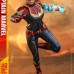 Maybang's Collectibles Hot Toys Marvel Comics Captain Marvel Deluxe Verion 1/6 Scale Collectible Figure