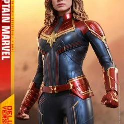 Maybang's Collectibles Hot Toys Marvel Comics Captain Marvel Deluxe Verion 1/6 Scale Collectible Figure