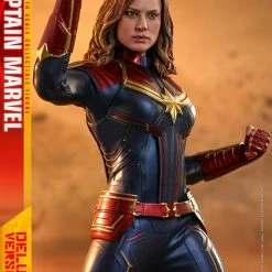 Maybang's Collectibles Hot Toys Marvel Comics Captain Marvel Deluxe Verion 1/6 Scale Collectible Figure
