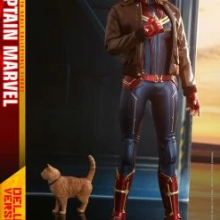 Maybang's Collectibles Hot Toys Marvel Comics Captain Marvel Deluxe Verion 1/6 Scale Collectible Figure