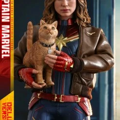 Maybang's Collectibles Hot Toys Marvel Comics Captain Marvel Deluxe Verion 1/6 Scale Collectible Figure