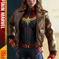 Maybang's Collectibles Hot Toys Marvel Comics Captain Marvel Deluxe Verion 1/6 Scale Collectible Figure