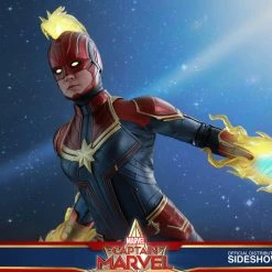 Maybang's Collectibles Hot Toys Marvel Comics Captain Marvel Deluxe Verion 1/6 Scale Collectible Figure