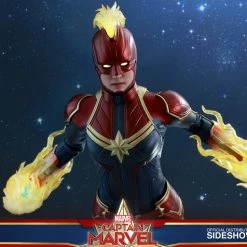 Maybang's Collectibles Hot Toys Marvel Comics Captain Marvel Deluxe Verion 1/6 Scale Collectible Figure