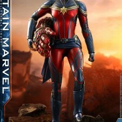 Maybang's Collectibles Hot Toys Marvel Comics Avengers Endgame Captain Marvel 1/6 Scale Collectible Figure