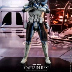 Maybang's Collectibles Hot Toys Star Wars The Clone Wars Captain Rex 1/6 Scale 12" Collectible Figure