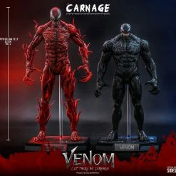 Maybang's Collectibles Hot Toys Marvel Comics Venom Let There Be Carnage Carnage (Deluxe Version) 1/6 Scale Collectible Figure