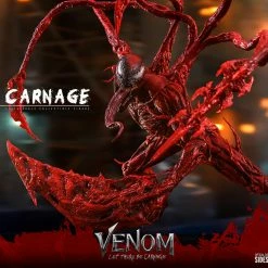Maybang's Collectibles Hot Toys Marvel Comics Venom Let There Be Carnage Carnage (Deluxe Version) 1/6 Scale Collectible Figure