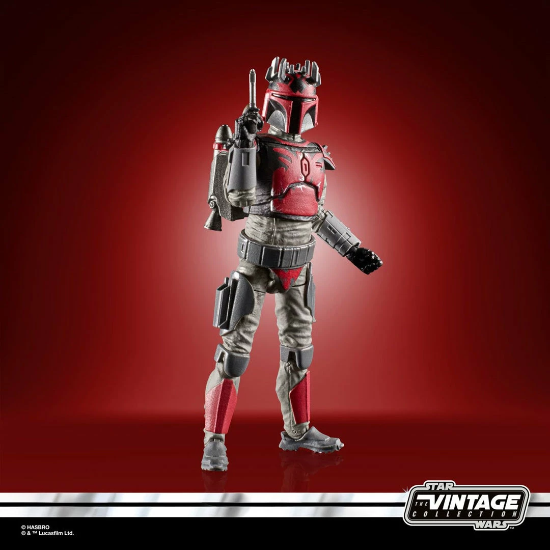 Maybang's Collectibles Hasbro Star Wars The Vintage Collection Mandalorian Super Commando Captain 3 3/4-Inch Action Figure 8 Maybang's Collectibles Hasbro Star Wars The Vintage Collection Mandalorian Super Commando Captain 3 3/4-Inch Action Figure