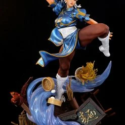 Maybang's Collectibles Kinetiquettes Street Fighter Chun Li - The Strongest Woman In The World Diorama Statue