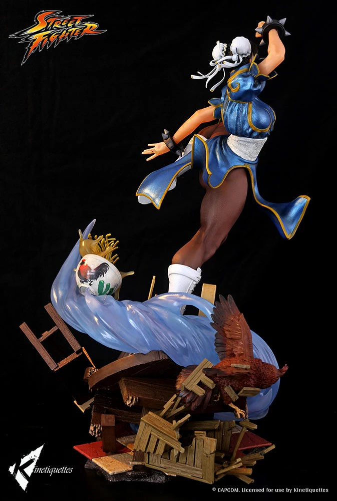 Maybang's Collectibles Kinetiquettes Street Fighter Chun Li - The Strongest Woman In The World Diorama Statue 8 Maybang's Collectibles Kinetiquettes Street Fighter Chun Li - The Strongest Woman In The World Diorama Statue