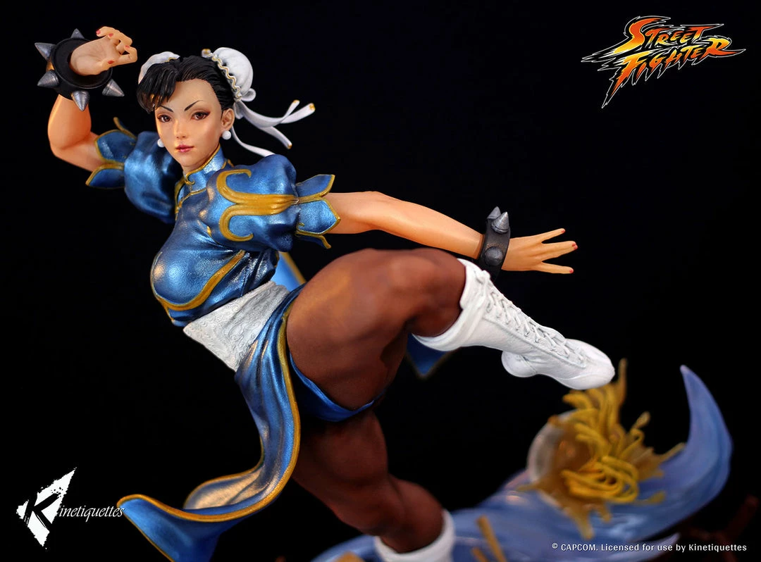 Maybang's Collectibles Kinetiquettes Street Fighter Chun Li - The Strongest Woman In The World Diorama Statue 14 Maybang's Collectibles Kinetiquettes Street Fighter Chun Li - The Strongest Woman In The World Diorama Statue