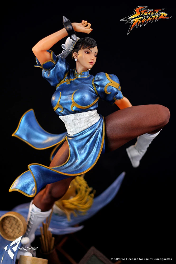 Maybang's Collectibles Kinetiquettes Street Fighter Chun Li - The Strongest Woman In The World Diorama Statue 15 Maybang's Collectibles Kinetiquettes Street Fighter Chun Li - The Strongest Woman In The World Diorama Statue