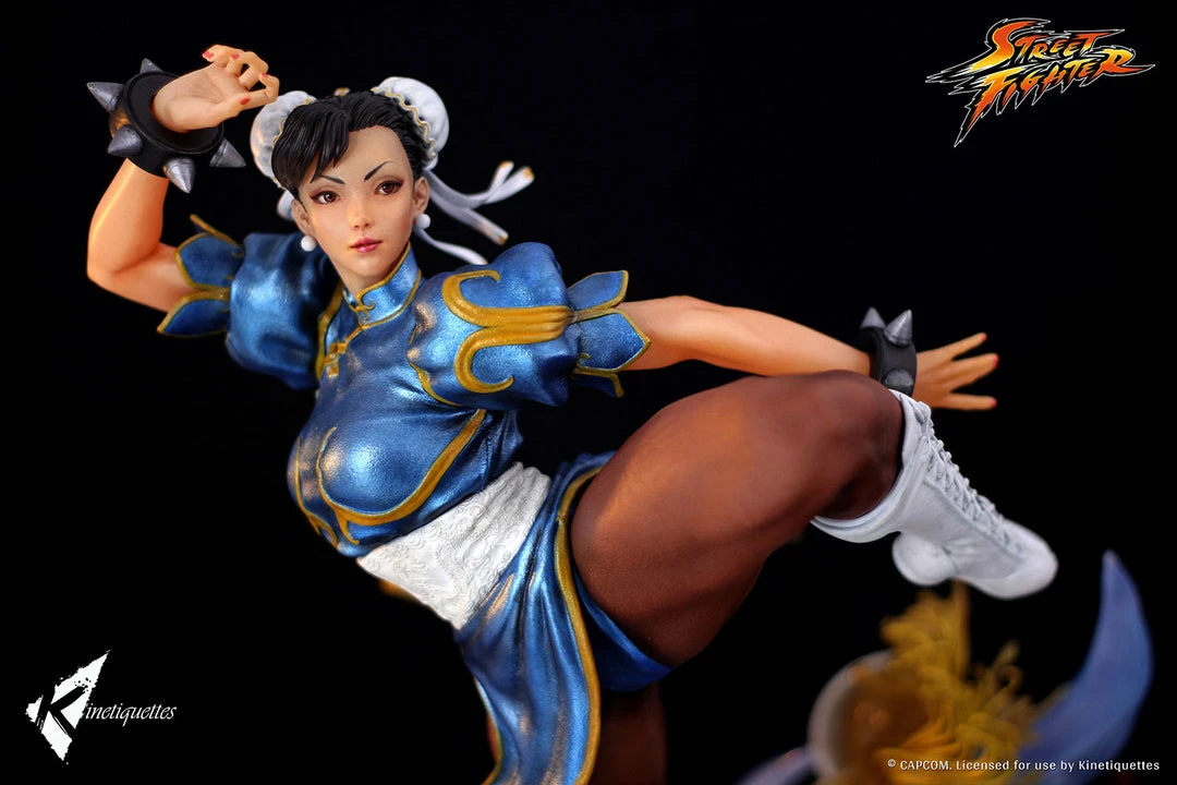 Maybang's Collectibles Kinetiquettes Street Fighter Chun Li - The Strongest Woman In The World Diorama Statue 16 Maybang's Collectibles Kinetiquettes Street Fighter Chun Li - The Strongest Woman In The World Diorama Statue