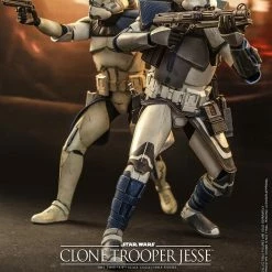 Maybang's Collectibles Hot Toys Star Wars The Clone Wars Clone Trooper Jesse 1/6 Scale 12