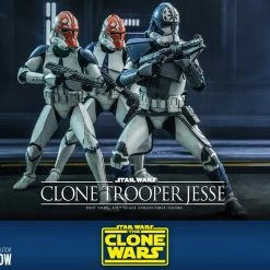 Maybang's Collectibles Hot Toys Star Wars The Clone Wars Clone Trooper Jesse 1/6 Scale 12