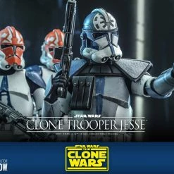 Maybang's Collectibles Hot Toys Star Wars The Clone Wars Clone Trooper Jesse 1/6 Scale 12