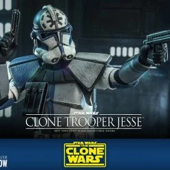 Maybang's Collectibles Hot Toys Star Wars The Clone Wars Clone Trooper Jesse 1/6 Scale 12