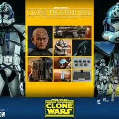 Maybang's Collectibles Hot Toys Star Wars The Clone Wars Clone Trooper Jesse 1/6 Scale 12