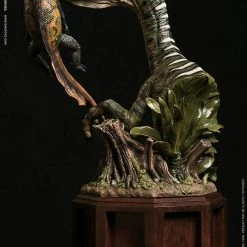 Maybang's Collectibles Damtoys Museum Collection Series MUS008A Coelophysis - Green Statue