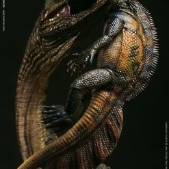 Maybang's Collectibles Damtoys Museum Collection Series MUS008A Coelophysis - Green Statue