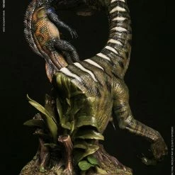 Maybang's Collectibles Damtoys Museum Collection Series MUS008A Coelophysis - Green Statue