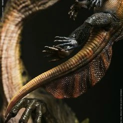 Maybang's Collectibles Damtoys Museum Collection Series MUS008A Coelophysis - Green Statue