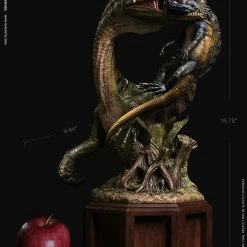 Maybang's Collectibles Damtoys Museum Collection Series MUS008A Coelophysis - Green Statue