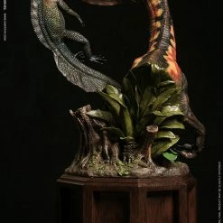 Maybang's Collectibles Damtoys Museum Collection Series MUS008B Coelophysis - Red Statue